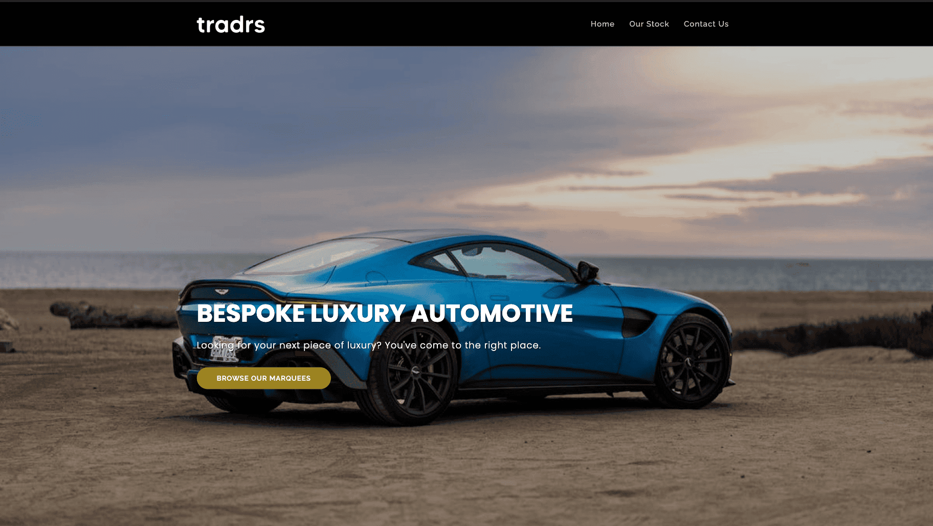 Vehiso dealer website preview